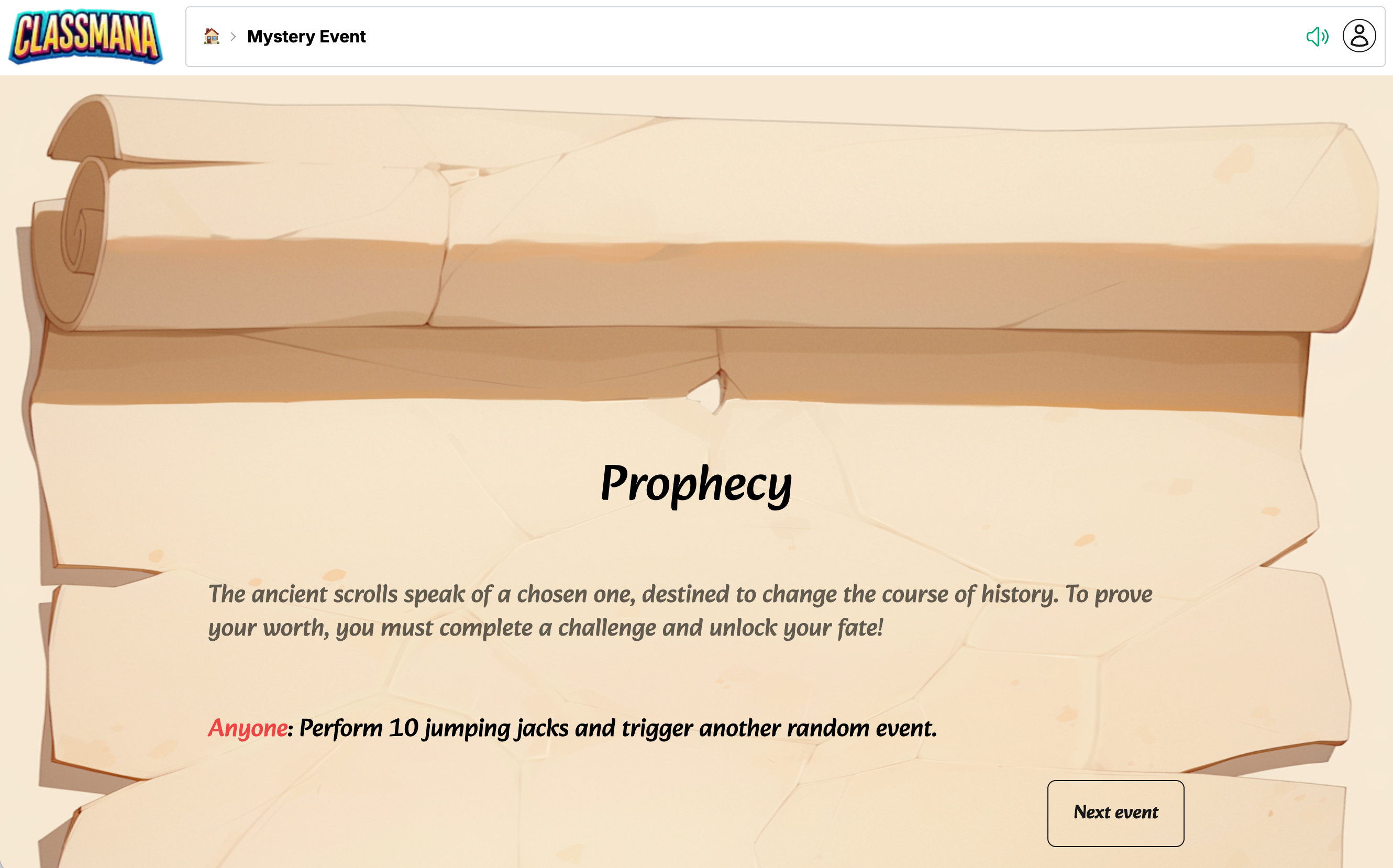 Contoh Acara Misteri